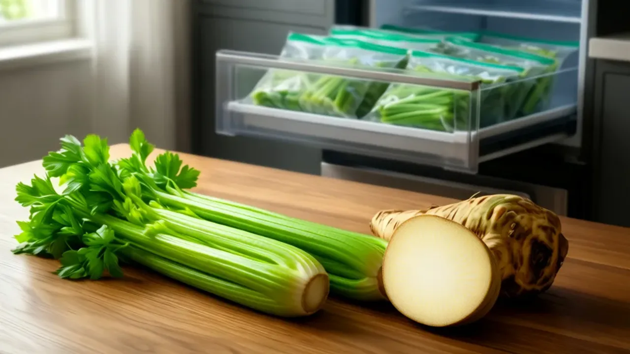 Czy seler można mrozić? Jak zachować seler naciowy i korzeniowy